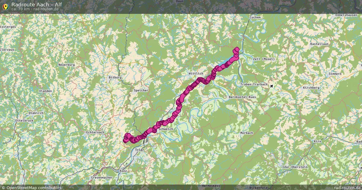 Radtour Aach – Alf