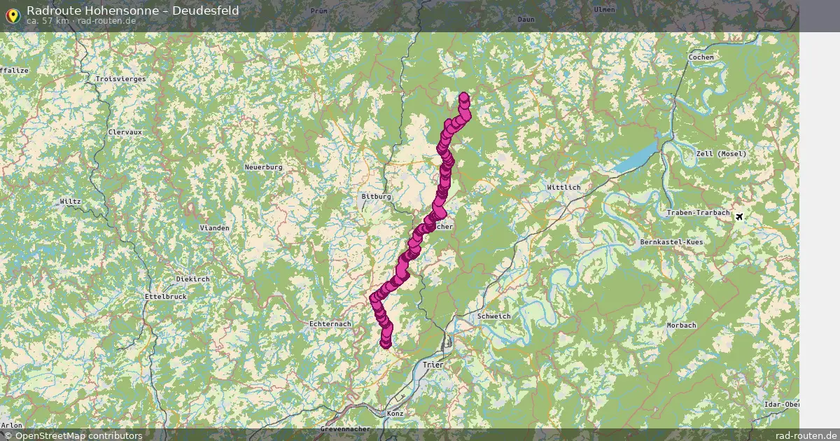 Radtour Hohensonne – Deudesfeld