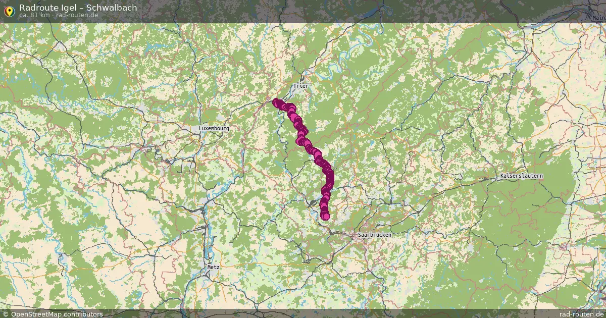 Radtour Igel – Schwalbach