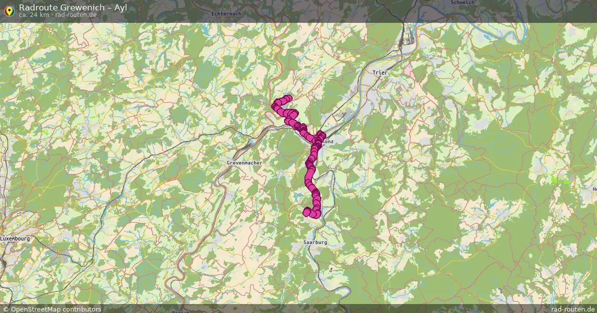 Radtour Grewenich – Ayl