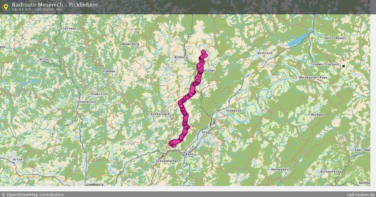 Radtour Mesenich – Pickließem
