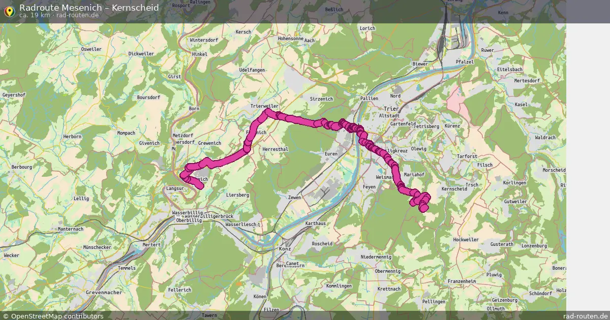 Radtour Mesenich – Kernscheid