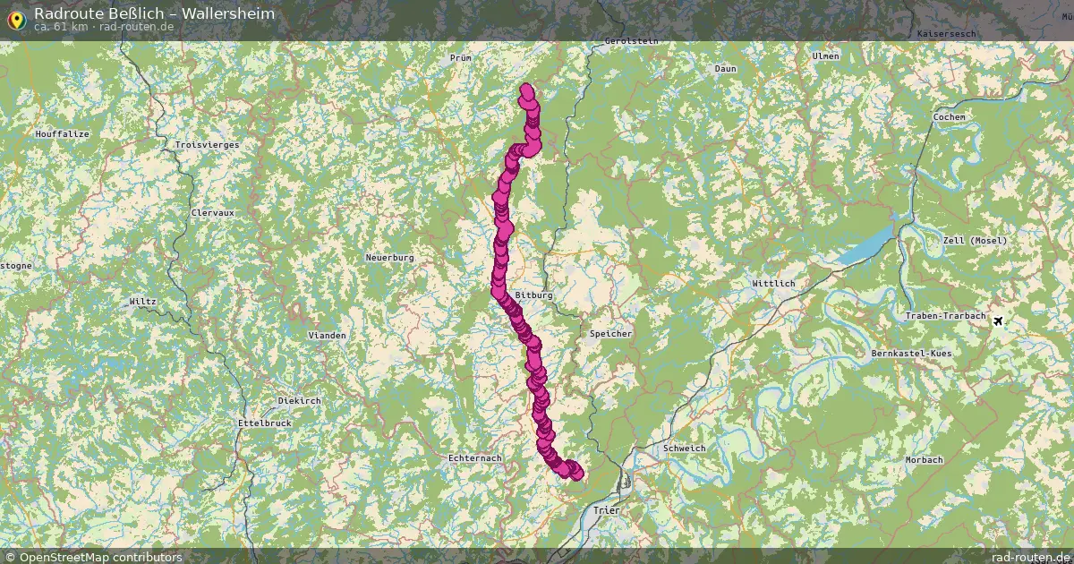 Radtour Beßlich – Wallersheim