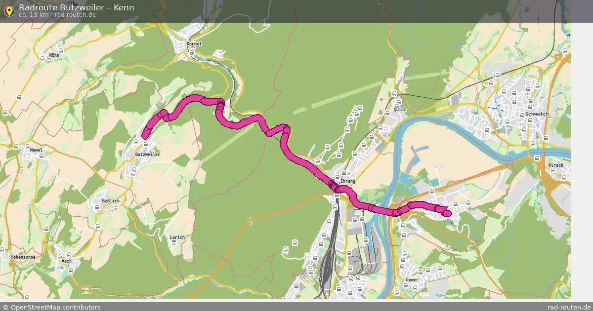 Radtour Butzweiler – Kenn