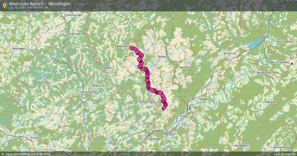 Radtour Kersch – Weidingen