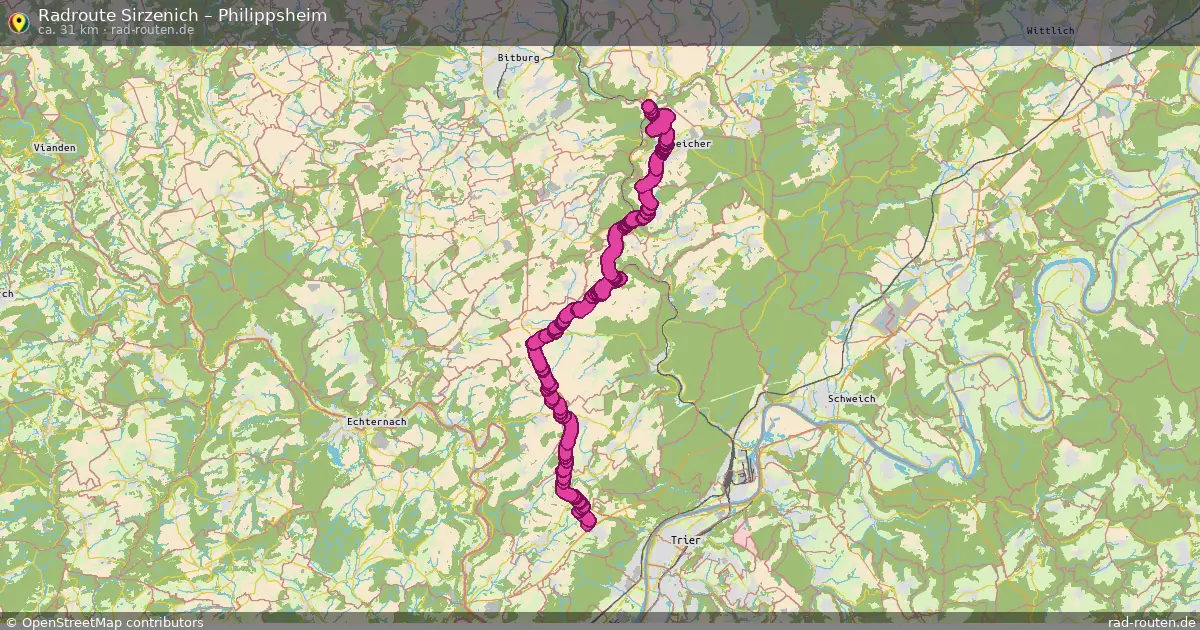 Radtour Sirzenich – Philippsheim