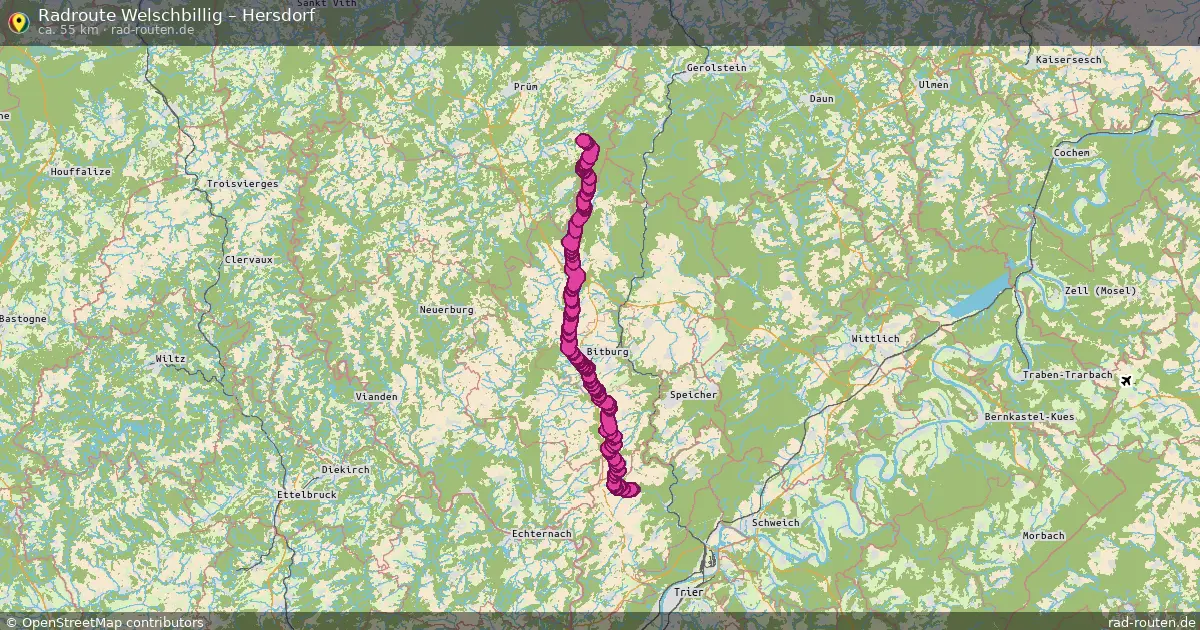 Radtour Welschbillig – Hersdorf