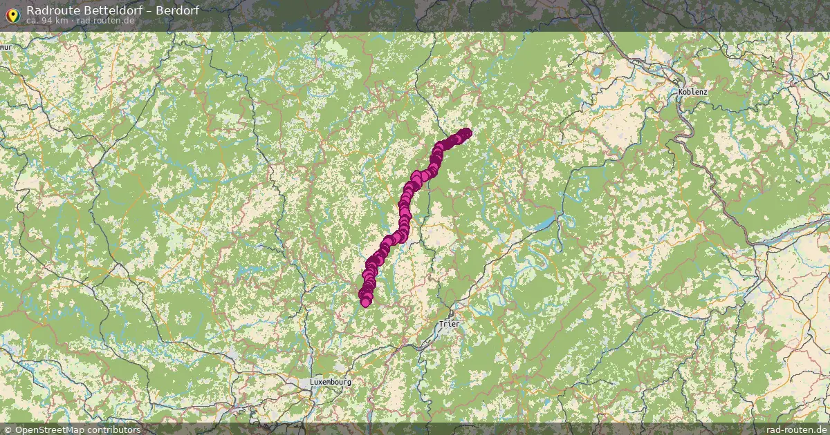 Radtour Betteldorf – Berdorf