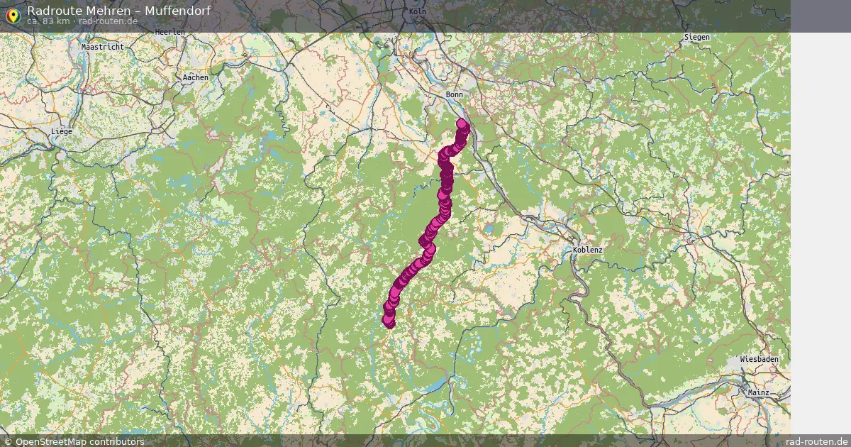 Radtour Mehren – Muffendorf