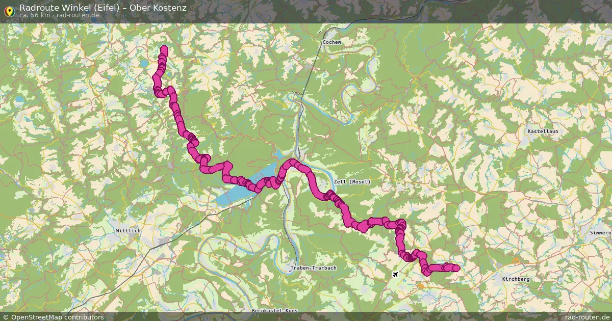 Radtour Winkel (Eifel) – Ober Kostenz