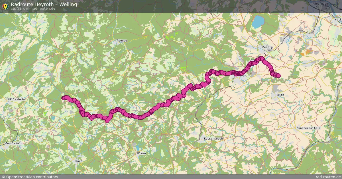 Radtour Heyroth – Welling