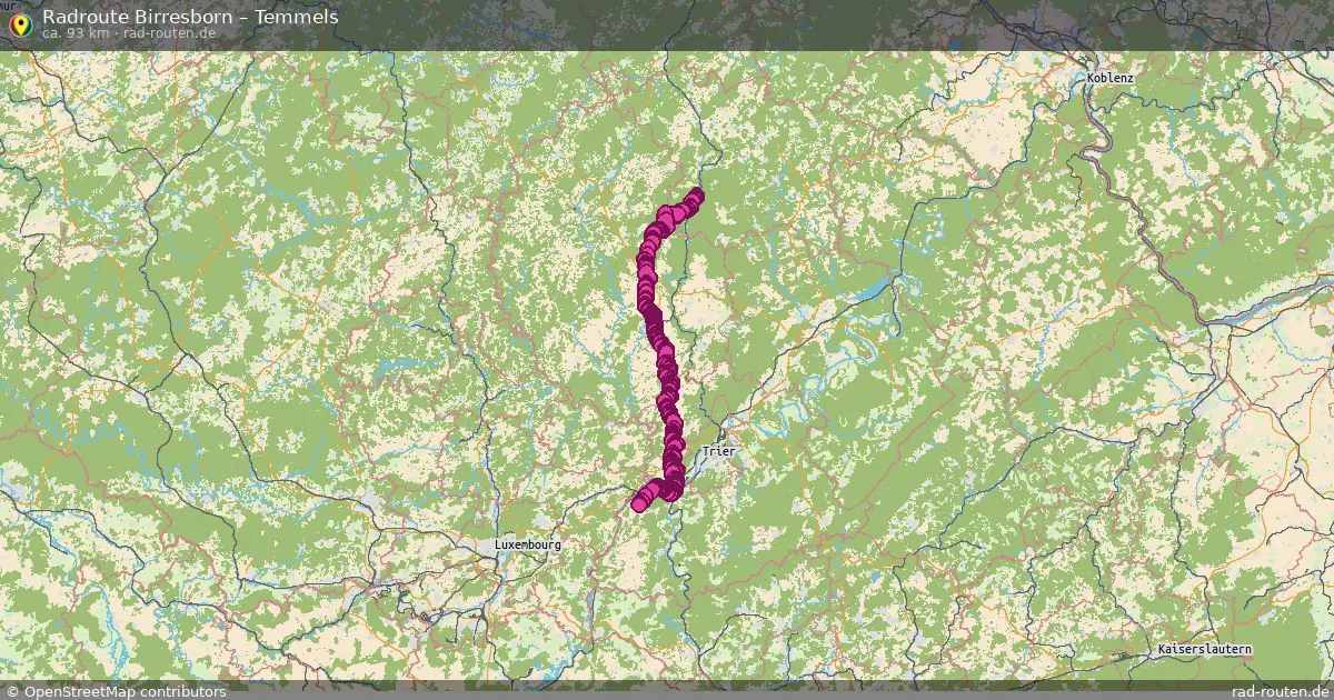 Radtour Birresborn – Temmels