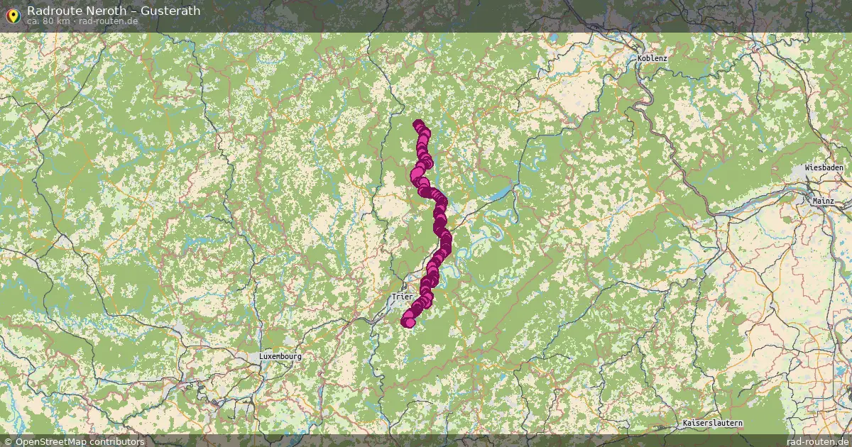 Radtour Neroth – Gusterath