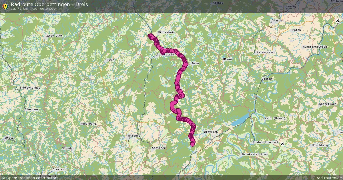 Radtour Oberbettingen – Dreis
