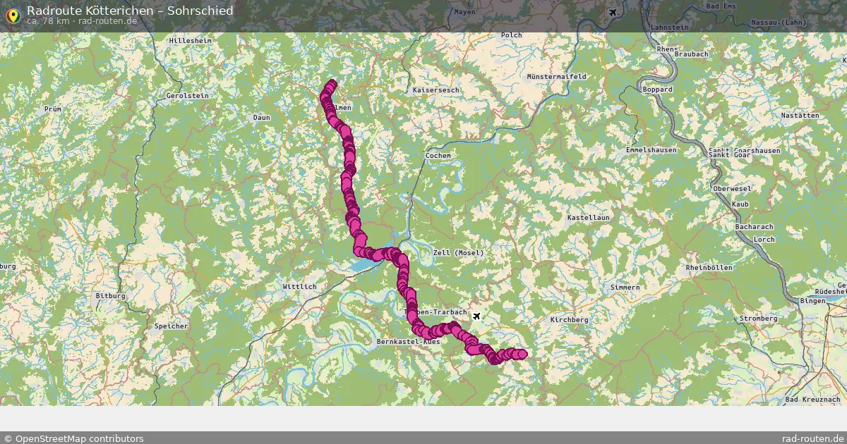 Radtour Kötterichen – Sohrschied