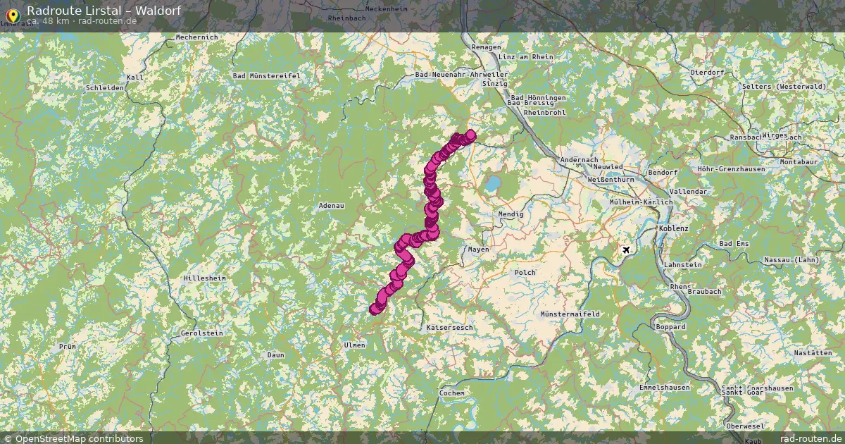 Radtour Lirstal – Waldorf