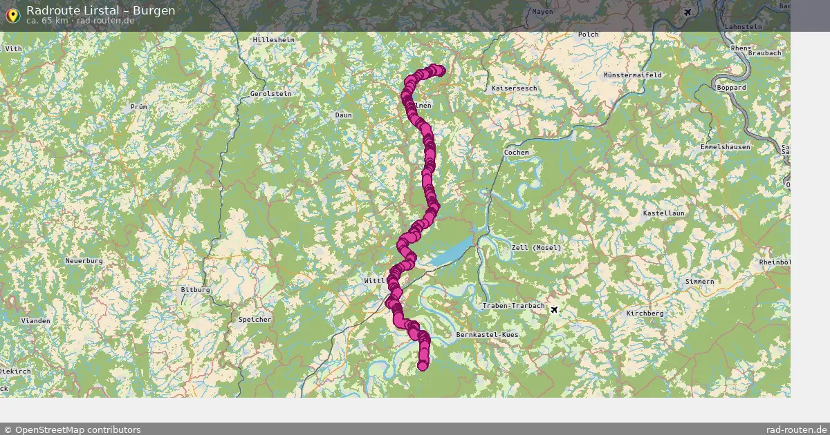 Radtour Lirstal – Burgen