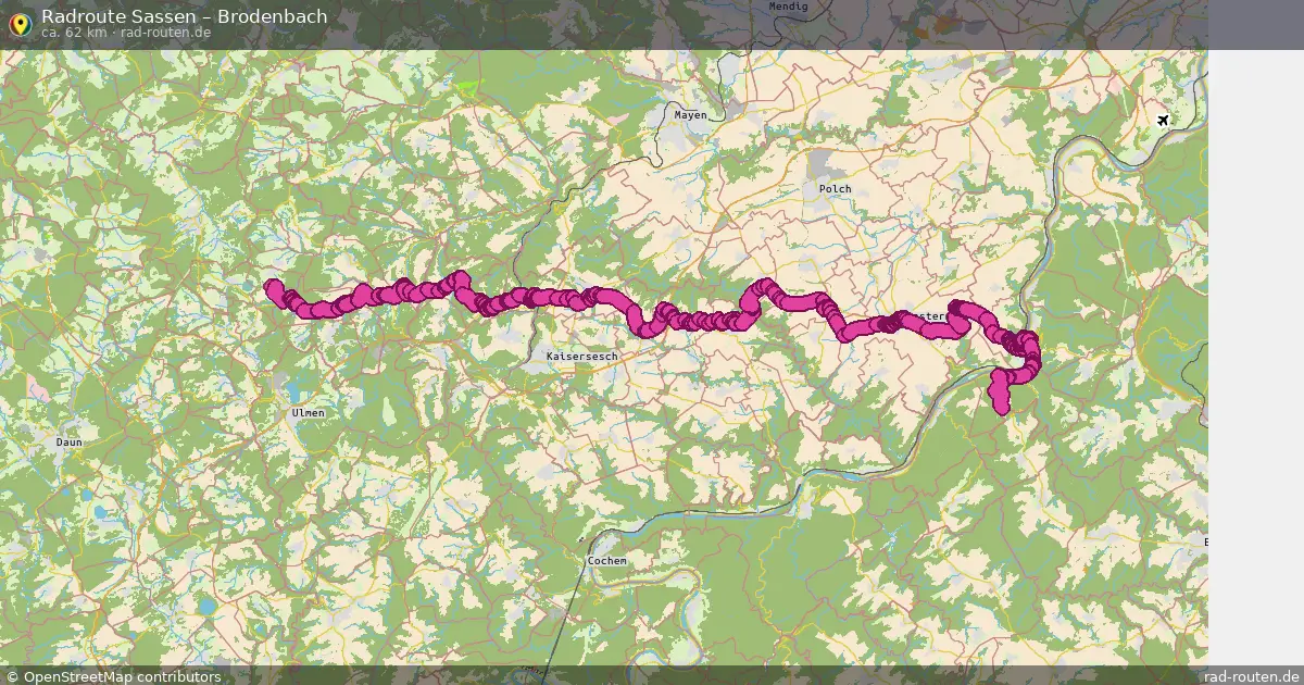 Radtour Sassen – Brodenbach