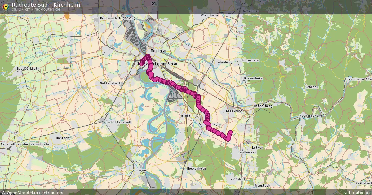 Radtour Süd – Kirchheim