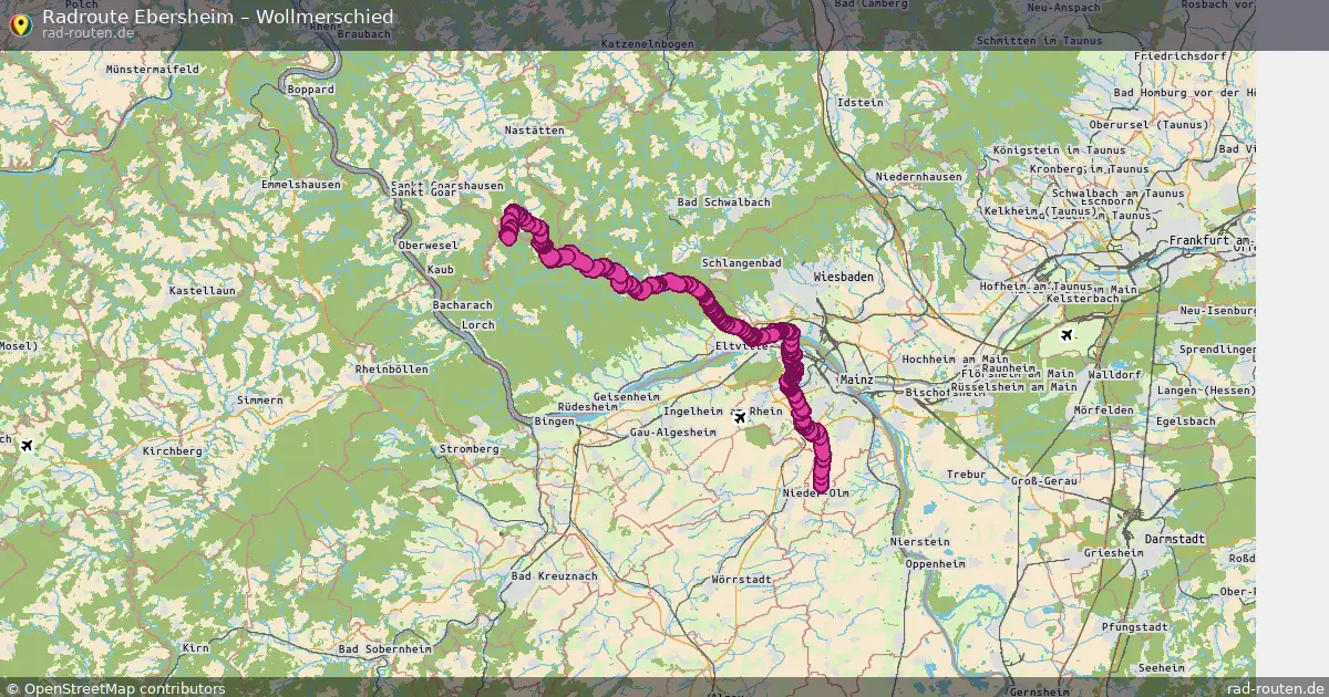 Radtour Ebersheim – Wollmerschied