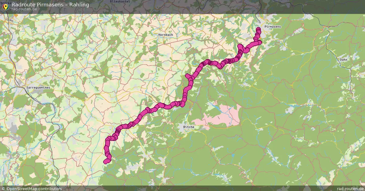 Radtour Pirmasens – Rahling