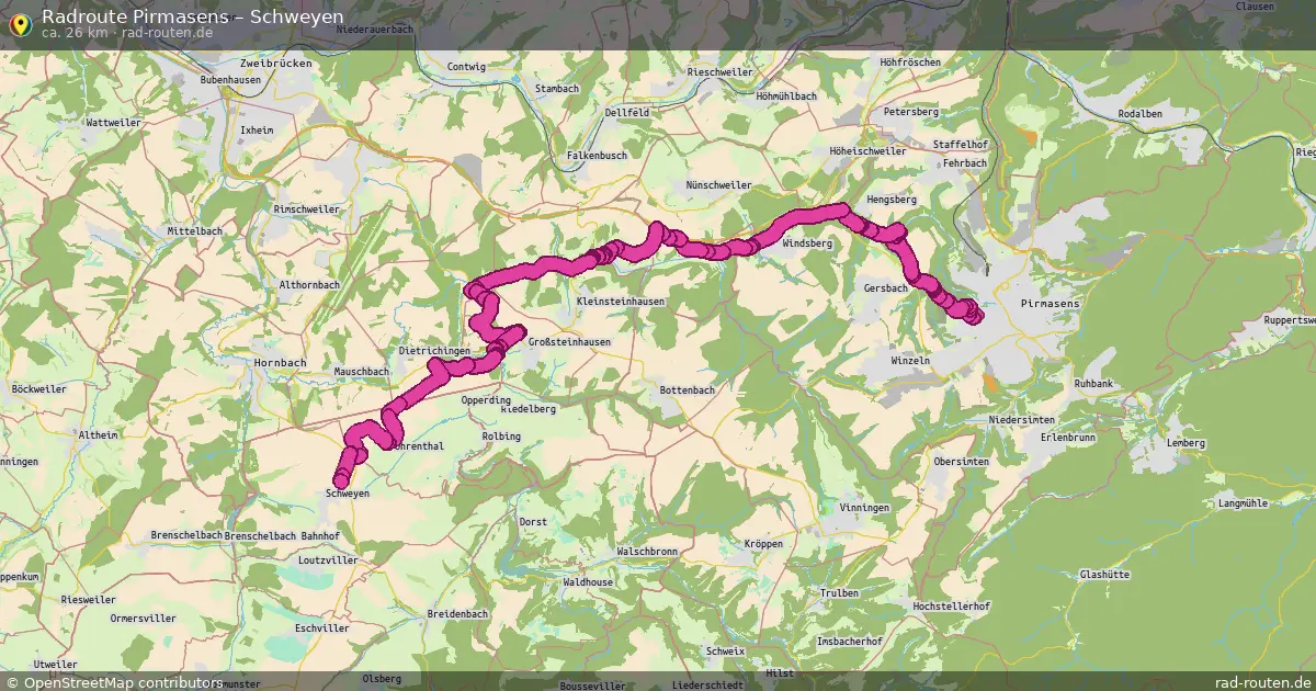 Radtour Pirmasens – Schweyen