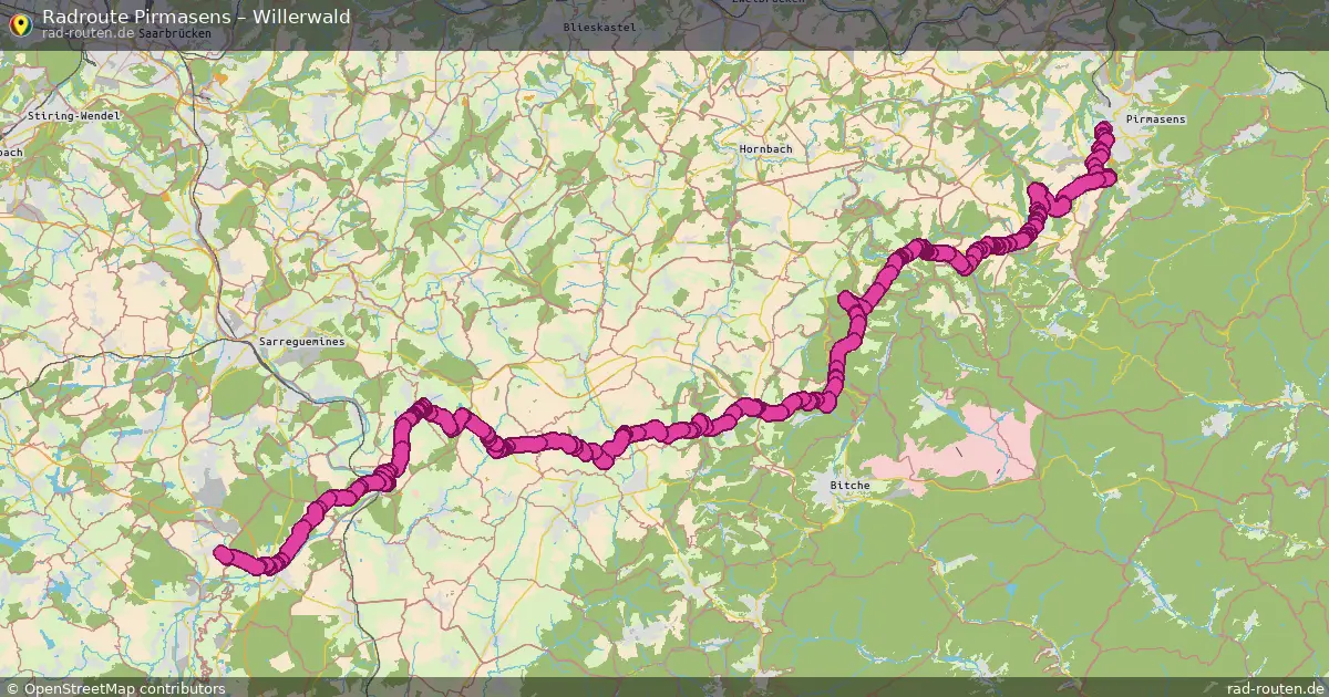 Radtour Pirmasens – Willerwald