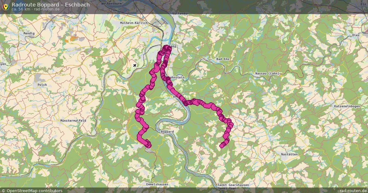 Radtour Boppard – Eschbach