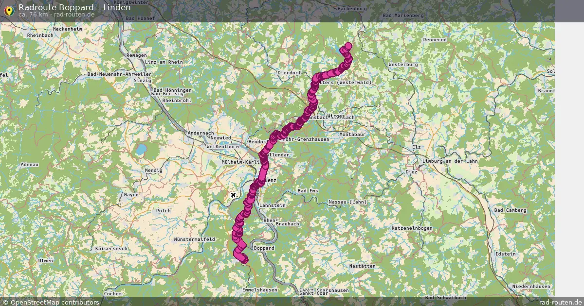 Radtour Boppard – Linden