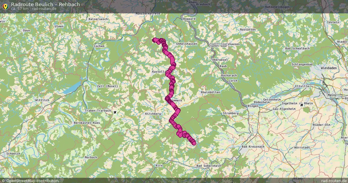 Radtour Beulich – Rehbach