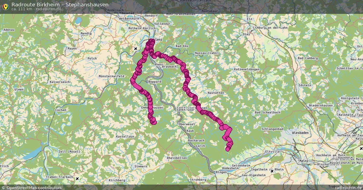 Radtour Birkheim – Stephanshausen