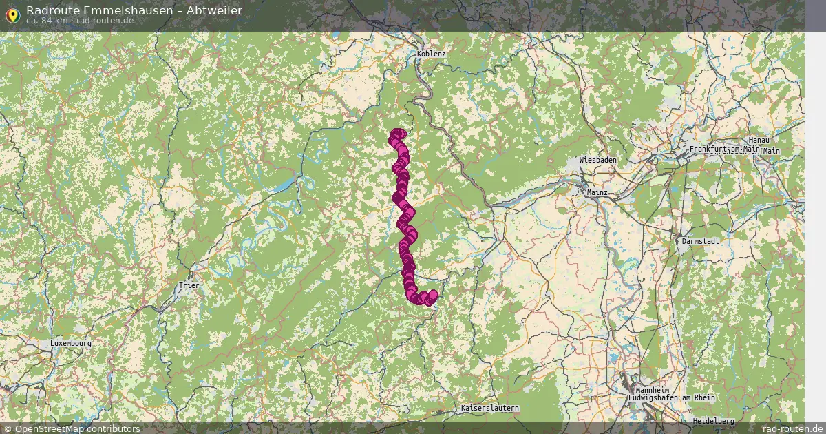Radtour Emmelshausen – Abtweiler