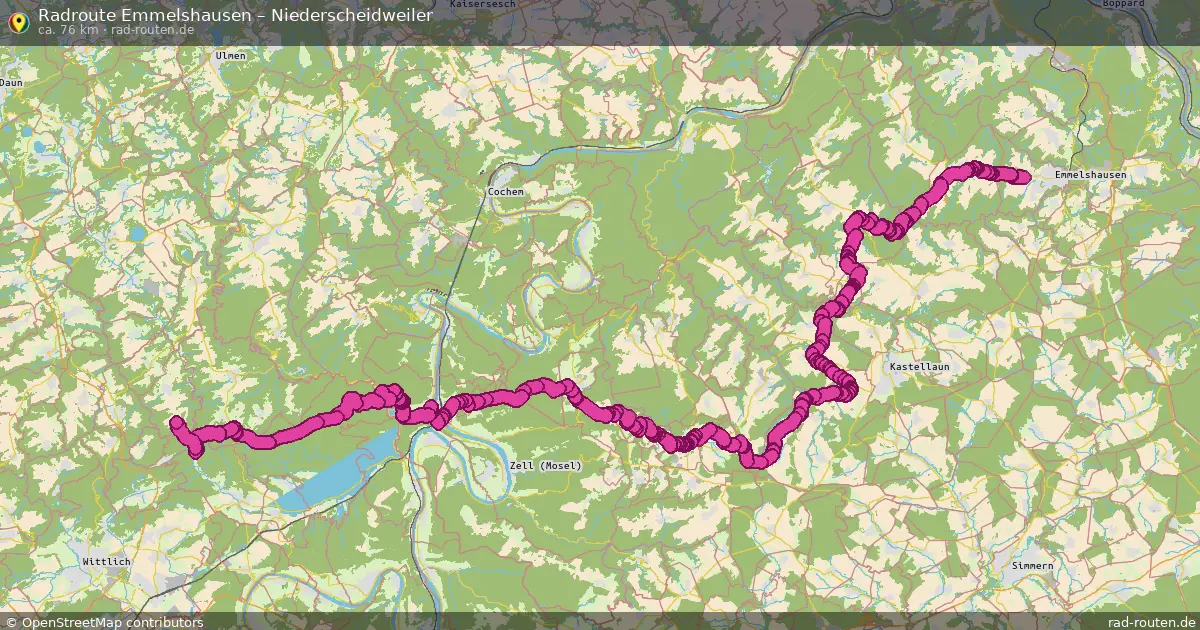 Radtour Emmelshausen – Niederscheidweiler
