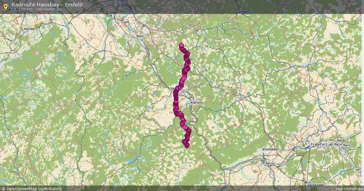 Radtour Hausbay – Ersfeld