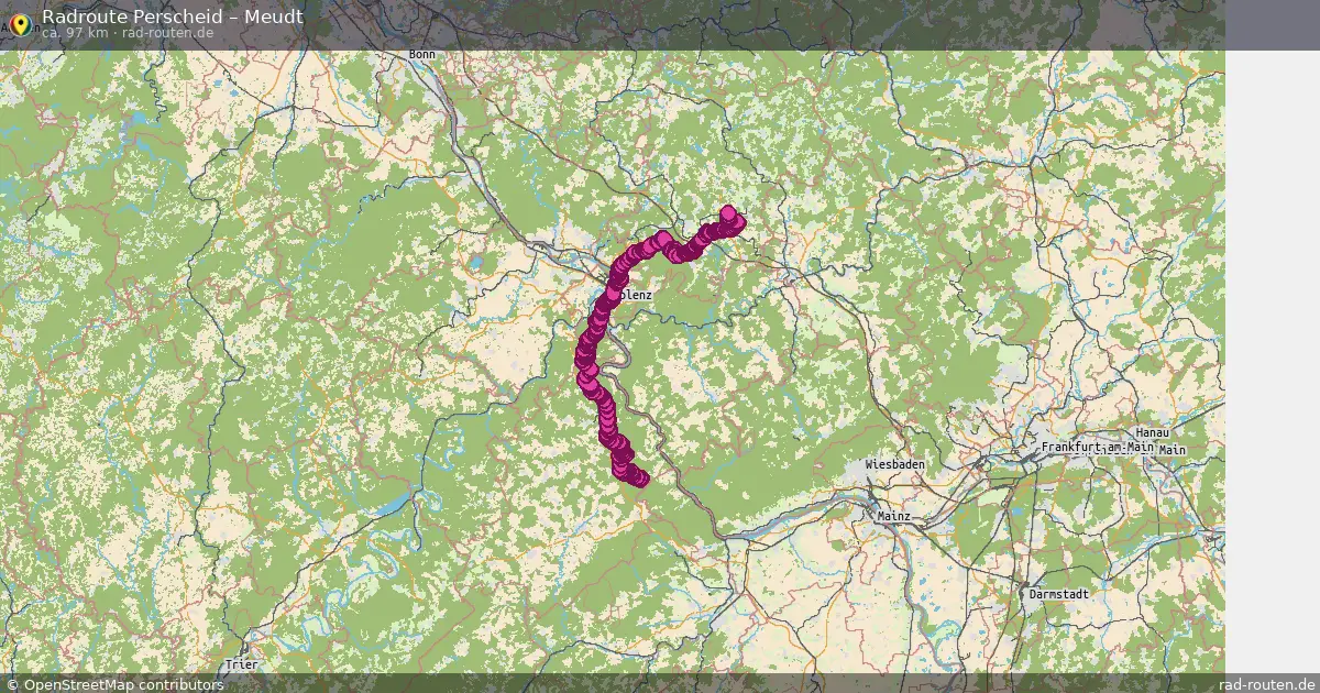 Radtour Perscheid – Meudt
