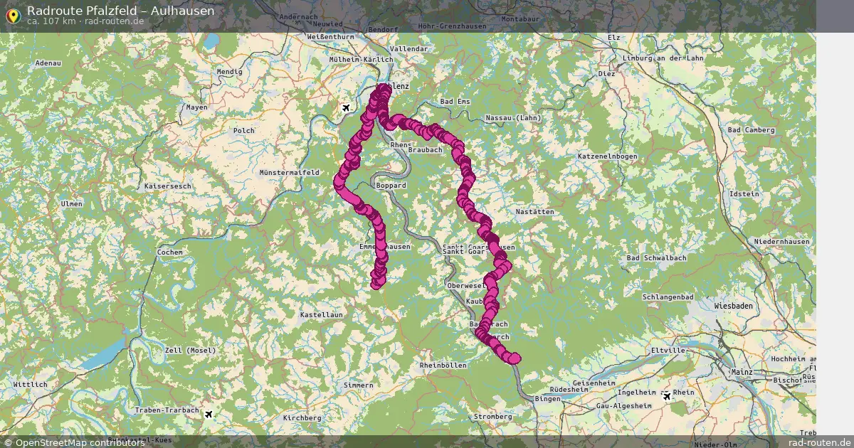 Radtour Pfalzfeld – Aulhausen