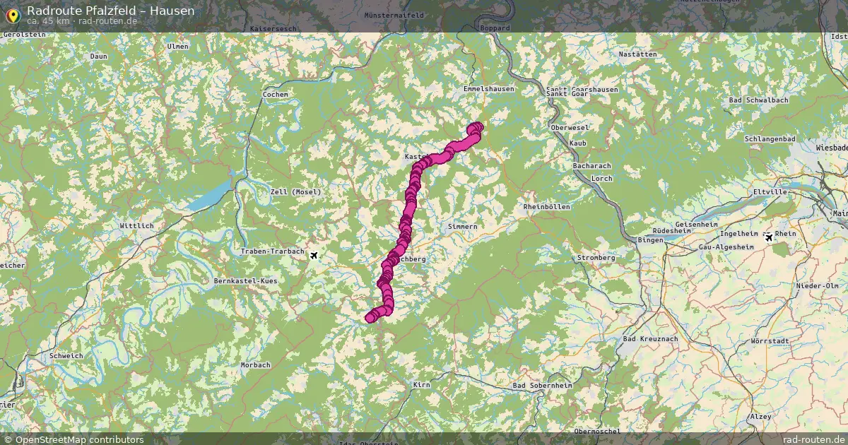 Radtour Pfalzfeld – Hausen