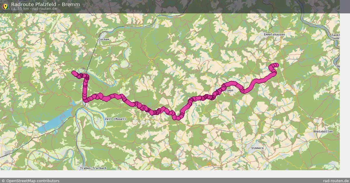 Radtour Pfalzfeld – Bremm