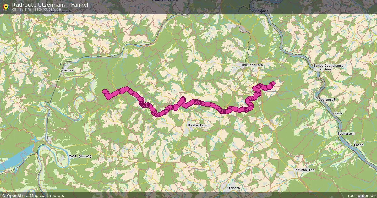 Radtour Utzenhain – Fankel
