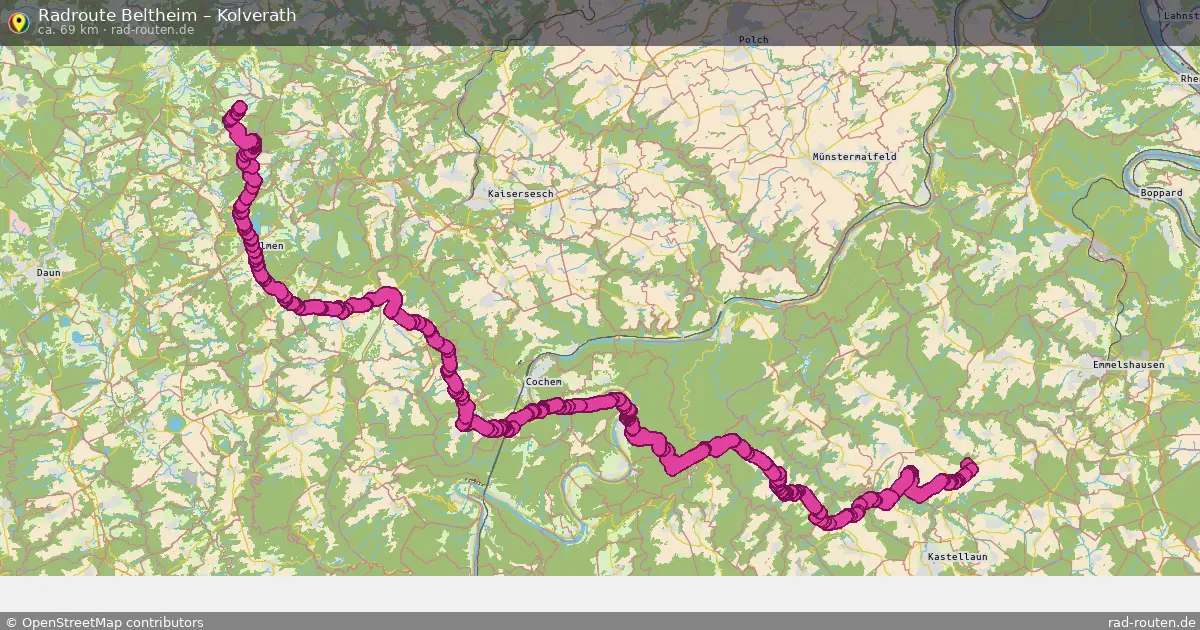 Radtour Beltheim – Kolverath