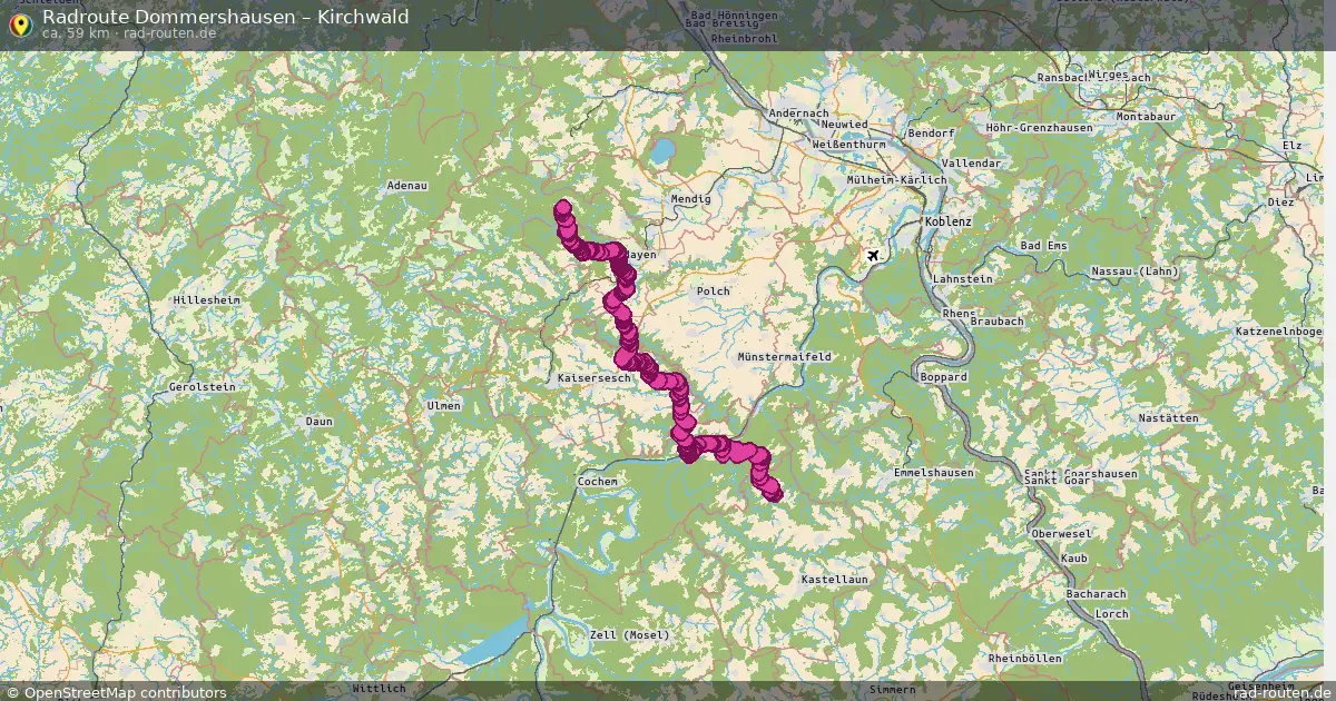 Radtour Dommershausen – Kirchwald