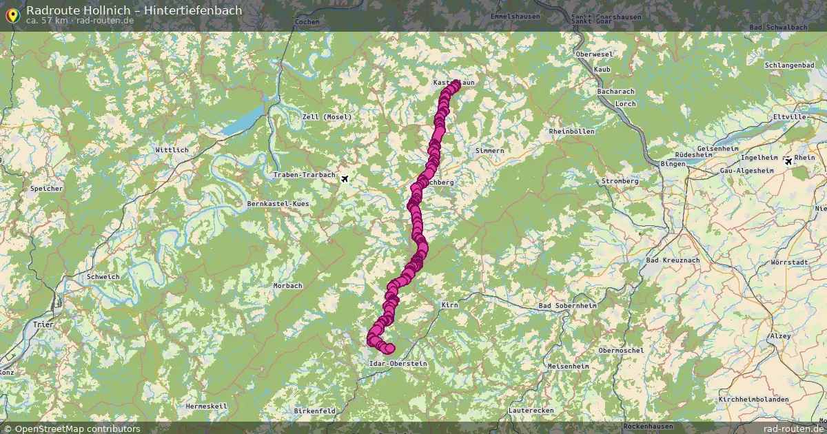 Radtour Hollnich – Hintertiefenbach