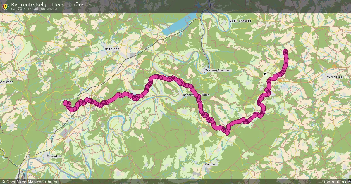 Radtour Belg – Heckenmünster
