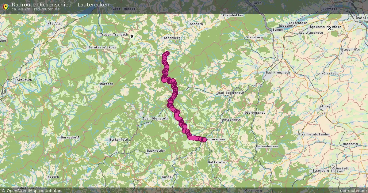 Radtour Dickenschied – Lauterecken