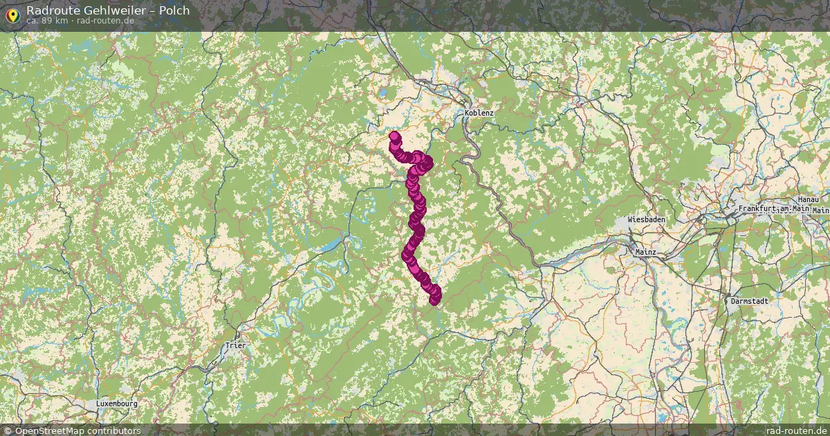 Radtour Gehlweiler – Polch