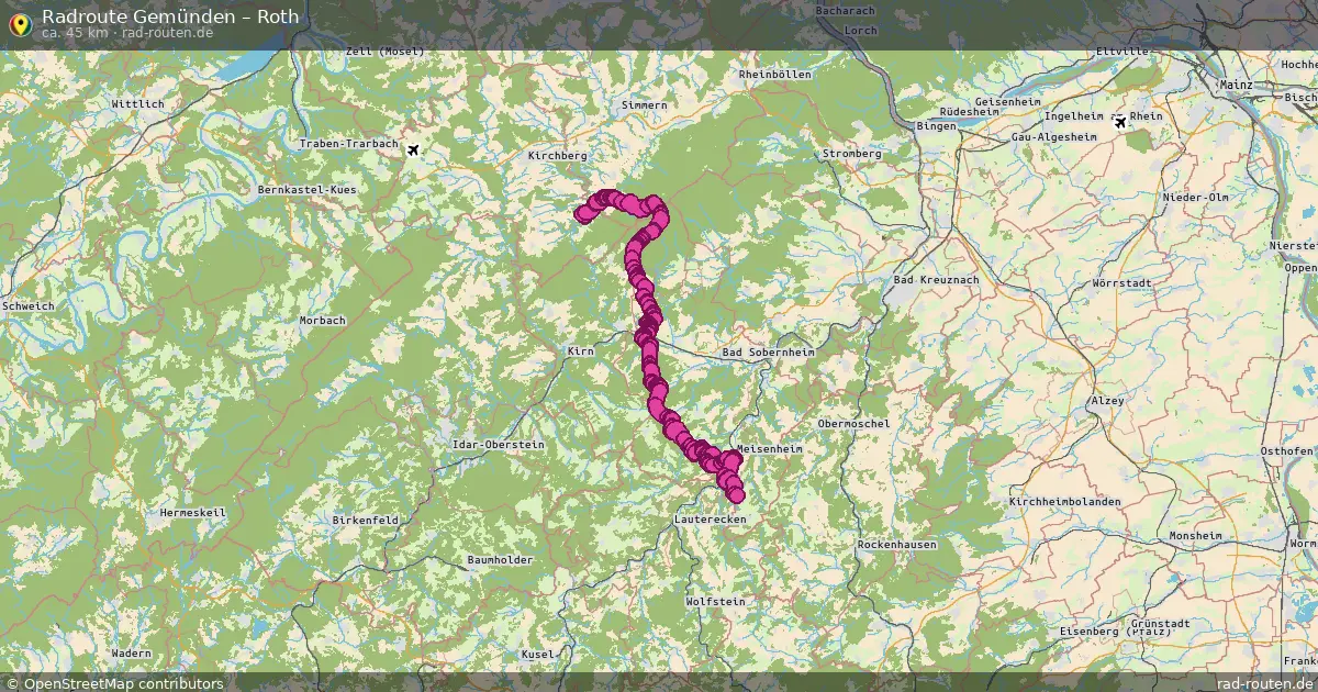 Radtour Gemünden – Roth