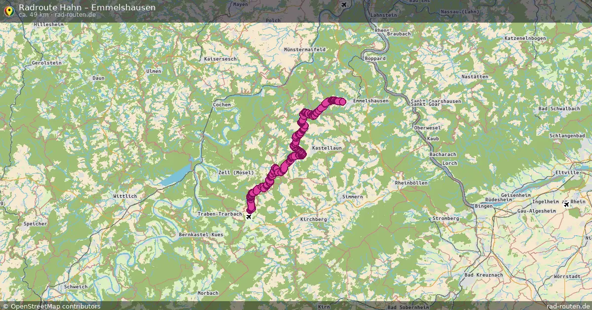Radtour Hahn – Emmelshausen