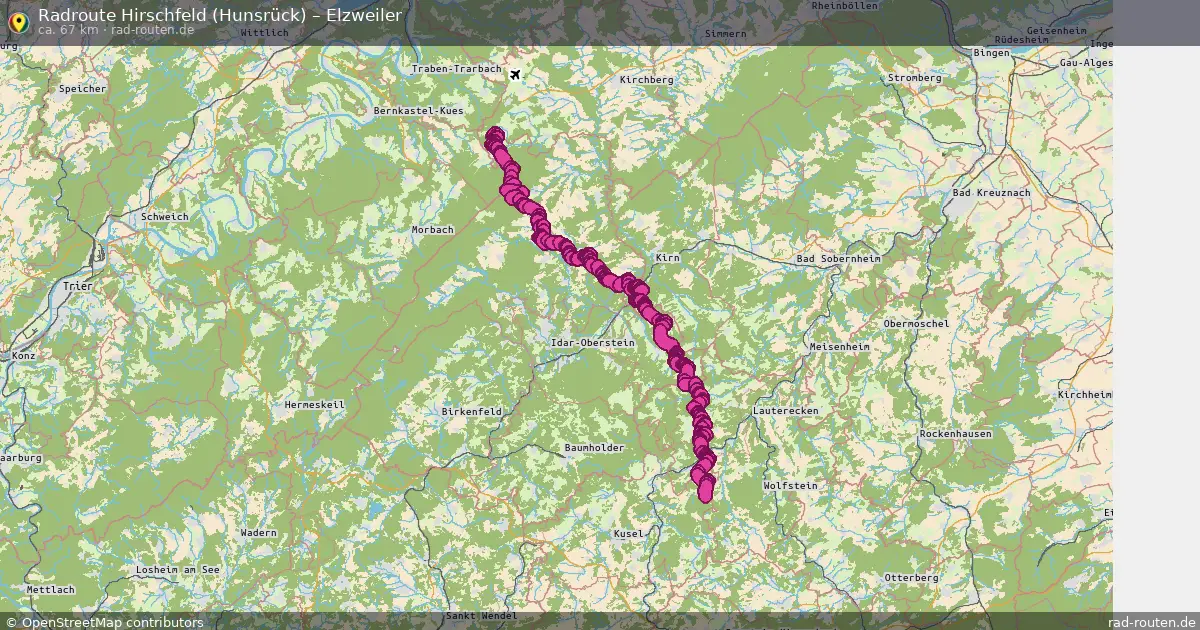 Radtour Hirschfeld (Hunsrück) – Elzweiler