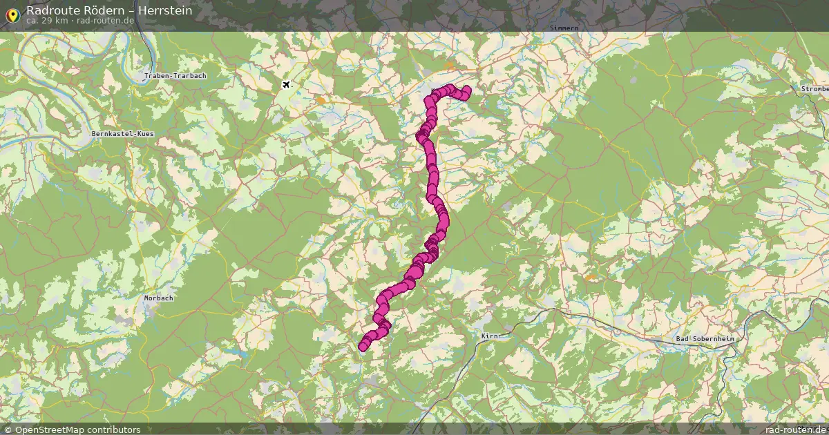 Radtour Rödern – Herrstein