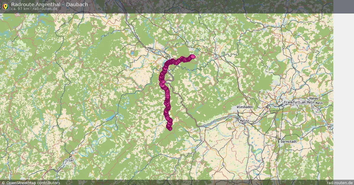 Radtour Argenthal – Daubach